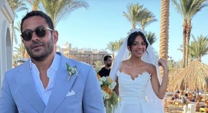 في أجواء عائلية.. تميم يونس يحتفل بزفافه في الغردقة (صور)