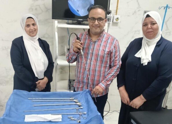 تشغيل أول منظار شعبى صلب للكبار بمستشفى صدر المنصورة