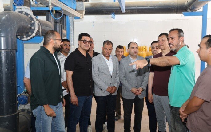رئيس «مياه القليوبية» يستعرض معدلات تنفيذ المشروعات بمركزي بنها وكفر شكر