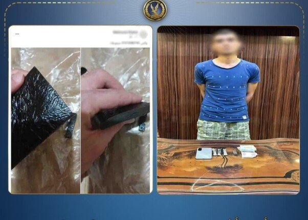 ضبط طالب بالقليوبية لإدارته صفحة على مواقع التواصل لترويج المواد المخدرة