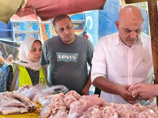 ضبط طن وربع لحوم ودواجن غير صالحة للاستهلاك الآدمي خلال حملات مكثفة بالقليوبية