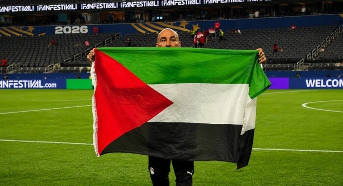 رئيس الاتحاد الفلسطيني يشكر حسام حسن بعد رفع علم فلسطين في كأس العالم 2026