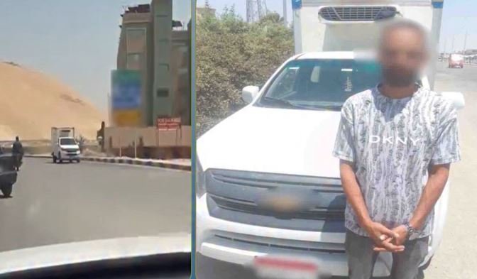 القبض على السائق المتهم بالسير عكس الاتجاه في القاهرة
