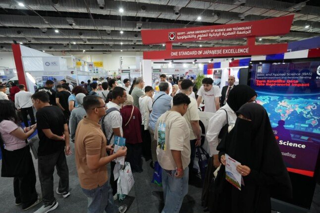 الجامعة المصرية اليابانية للعلوم والتكنولوجيا تستعرض برامجها في معرض «إيديوجيت 2026»