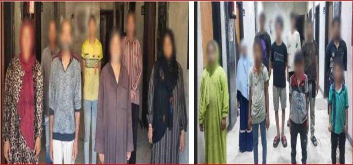 القبض على عصابة استغلت الأطفال للتسول في القاهرة