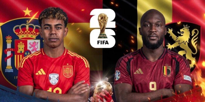 مشاهدة مباراة إسبانيا وبلجيكا بث مباشر اليوم في كأس العالم 2026
