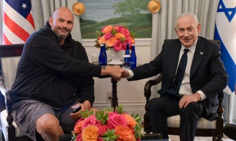 سيناتور أميركي يلتقي نتنياهو بـ”شورت”.. والإطلالة تشغل مواقع التواصل