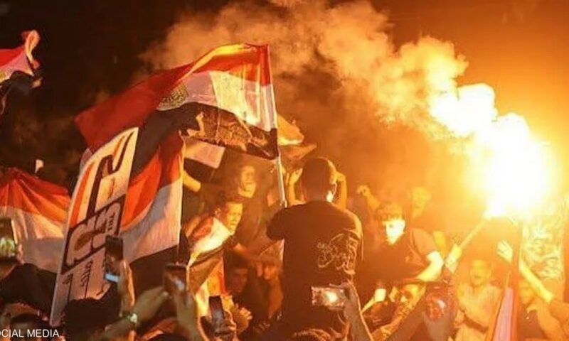 احتفالات في غزة بتأهل مصر التاريخي إلى ثمن نهائي كأس العالم