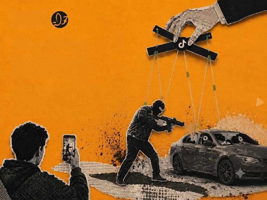 حملة: خوارزميات تيك توك إنتاج ثقافة الجريمة المنظمة في المجتمع الفلسطيني في الداخل المحتل
