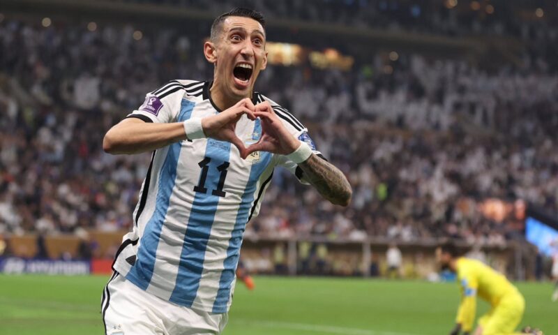 دي ماريا يوجه رسالة للاعبي منتخب الأرجنتين: أستمروا في الاستمتاع وسنسعد