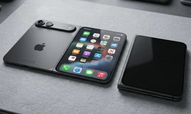 فضي وأزرق داكن.. آيفون فولد قد يصل بلونين فقط