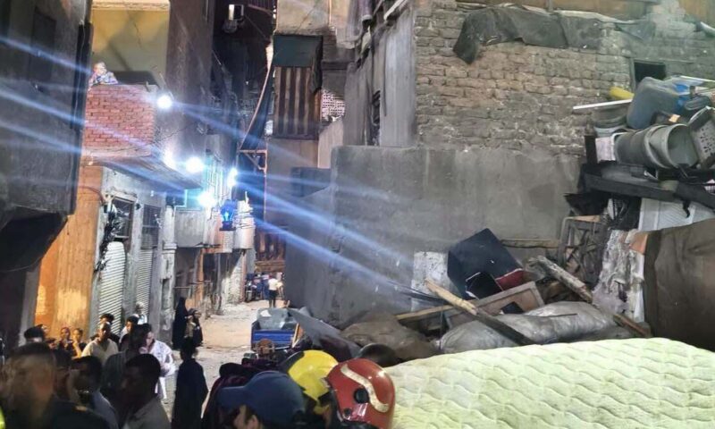 مصر.. انهيار عقار بالقاهرة يسفر عن وفاة 4 أشخاص وإصابة آخرين