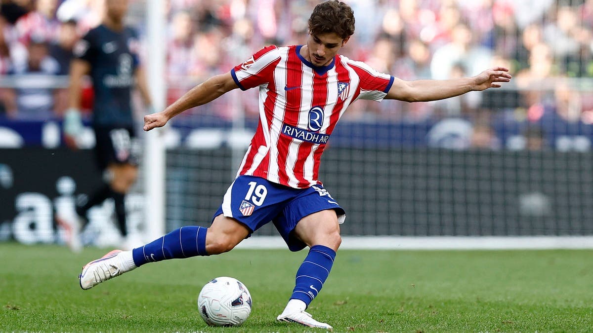 ألفاريز يغيب عن تدريبات أتلتيكو مدريد