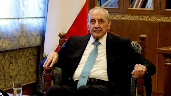 رئيس البرلمان اللبناني: مفتاح الاستقرار إلزام إسرائيل وقف حربها والانسحاب إلى الحدود الدولية