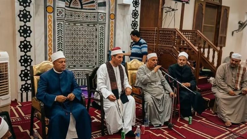 من مسجد أبو بكر الصديق، أوقاف الإسماعيلية تحيي ذكرى المولد النبوي (صور)