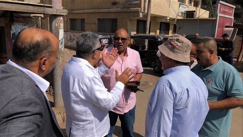 محافظ الدقهلية يتابع أعمال تطوير طريق “طلخا – شربين” ويوجه بتأمين مداخل القرى