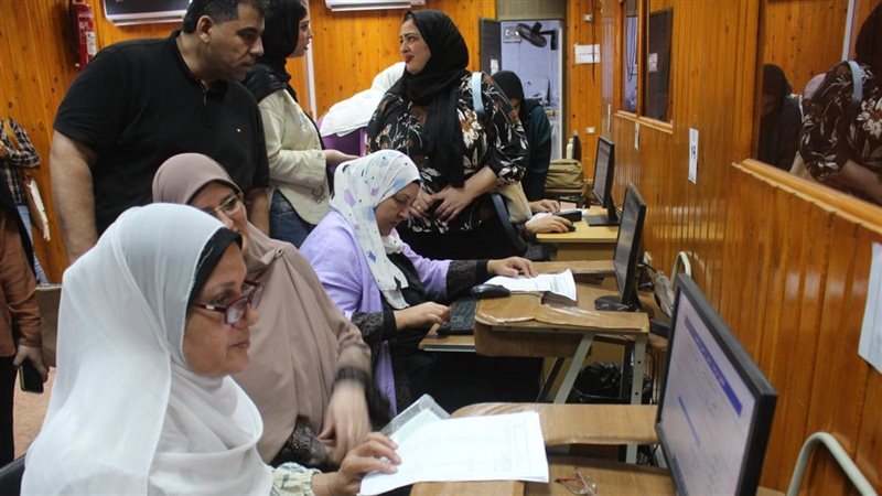 جامعة المنصورة تستقبل طلاب الثانوية العامة لتسجيل رغبات المرحلة الثانية