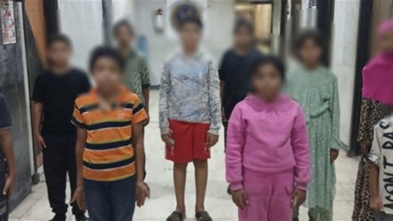 من التسول إلى بيع السلع، سقوط عصابة استغلت 10 أطفال في شوارع القاهرة