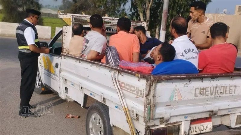 عقب سقوط 19 ضحية من أبناء الملاك وبحر البقر، تحرك مروري بالشرقية لمواجهة مخالفات نقل العمال