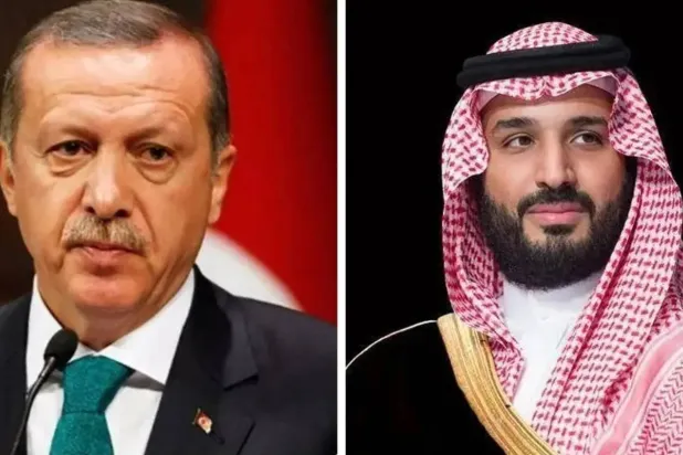 محمد بن سلمان وإردوغان يبحثان القضايا الإقليمية والدولية