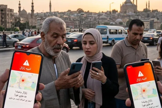 حين تهتز الأرض: كيف سبقت جوالات «آندرويد» الزلزال في مصر؟ ولماذا صمت «آيفون»؟