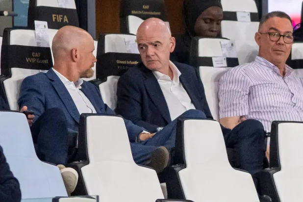 بعد تجديد الدعم… إنفانتينو وغرافستروم يتابعان مباراة بكأس أمم أفريقيا للسيدات