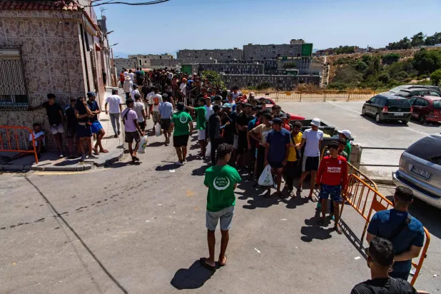 المغرب: مؤسسة حقوقية ترصد حسابات أجنبية ضللت العابرين إلى سبتة