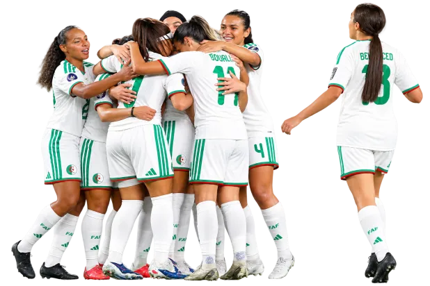 رئيس الجزائر يهنئ منتخب كرة القدم للسيدات ببلوغه مونديال البرازيل