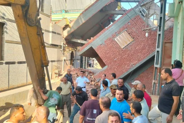 مصرع 4 في انهيار عقار شرق القاهرة