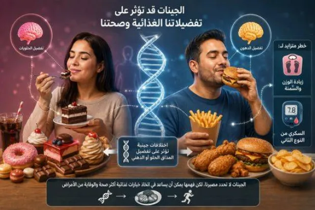هل تختار جيناتنا طعامنا؟
