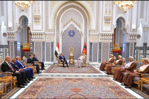 مصر وعُمان تشددان على أهمية ضمان أمن وحرية الملاحة في «هرمز»