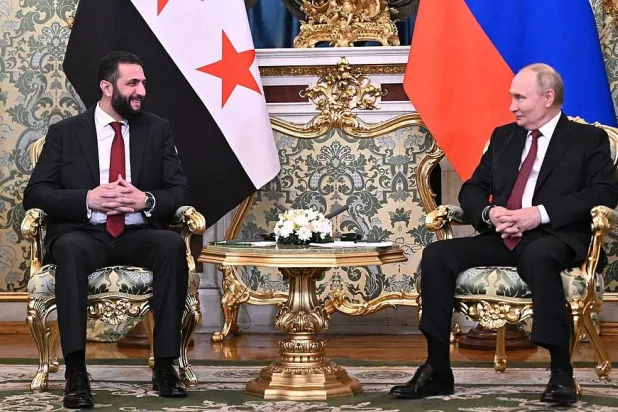 بوتين والشرع يبحثان هاتفياً تعزيز العلاقات
