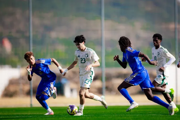 أخضر الناشئين يتغلب على إيطاليا بثنائية في «دولية المجر»