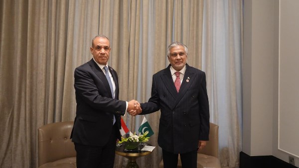 وزير الخارجية يبحث مع نظيره الباكستاني مستجدات الأوضاع الإقليمية