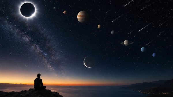السماء على موعد مع ليلة استثنائية.. 4 ظواهر فلكية نادرة في 12 أغسطس