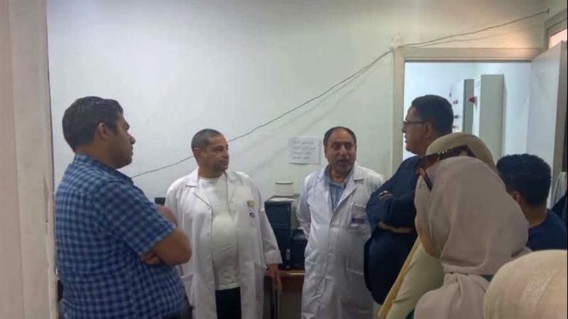 الصحة تبحث إنشاء وحدة متخصصة للسكتة الدماغية بمستشفى الحوامدية العام