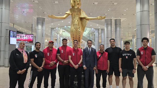 وزارة الشباب والرياضة تستقبل أبطال ألعاب القوى بعد مشاركتهم في بطولة العالم