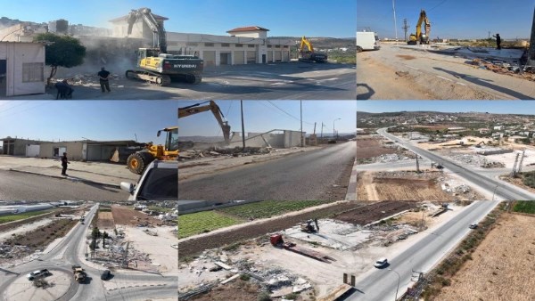 الاحتلال الإسرائيلي يهدم 27 منشأة تجارية وصناعية وزراعية.. ويعتقل 6 فلسطينيين في الضفة الغربية