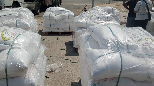 شمال سيناء : ضبط 15.8 طن دقيق بدون فواتير خلال حملة على الأسواق