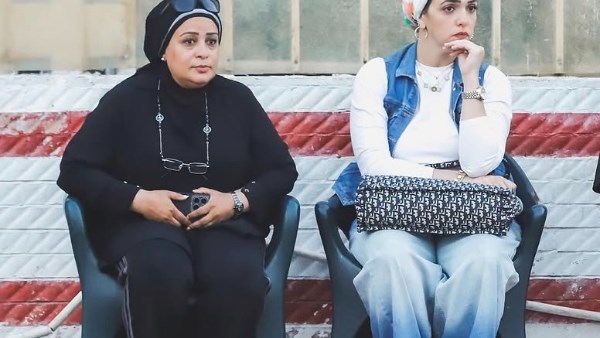 نيرة الأحمر تؤازر لاعبات فريق الكرة النسائية بالزمالك قبل انطلاق الموسم الجديد