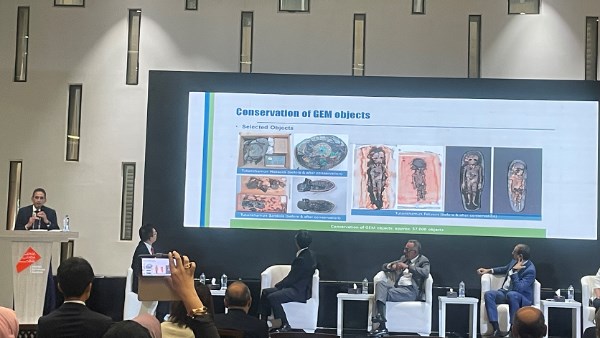 مركز ترميم المتحف المصري الكبير يعزز ريادته إقليميا بتبادل الخبرات والتدريب الدولي
