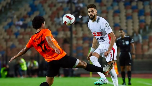 التعادل السلبي يحسم الشوط الأول بين الزمالك والبنك الأهلي بالدوري