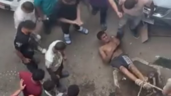 كانوا هيموتوه.. كواليس القبض على المتهمين بسحل لص في المهندسين