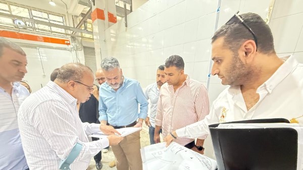 نائب محافظ السويس يتفقد المجزر الآلي بقرية الألبان الجديدة استعدادا لافتتاحه