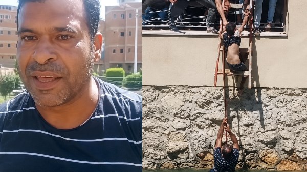 شاب ينقذ طفلًا من الغرق في ترعة السويس.. والأهالي يطالبون بتكريمه
