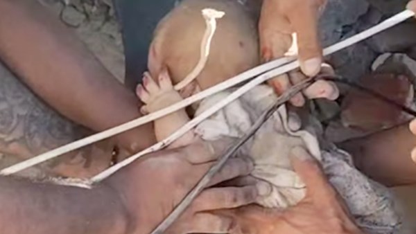 همسة تحت الأنقاض.. إنقاذ رضيع عمره 6 أشهر في زلزال كولومبيا