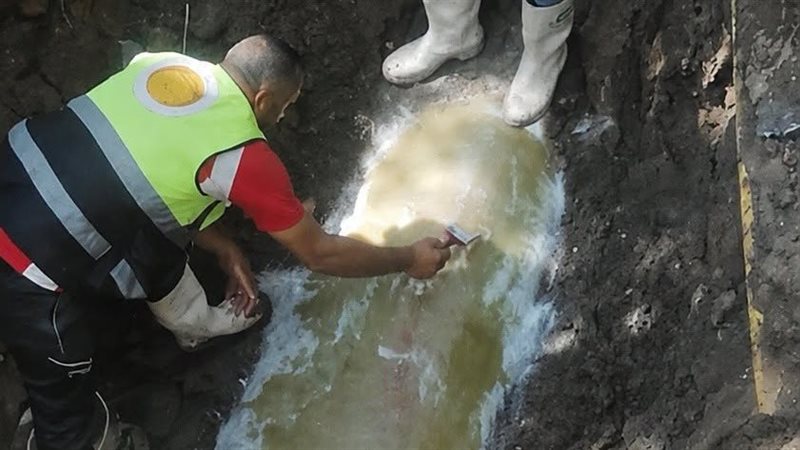 مياه الشرقية: انتهاء أعمال إصلاح خط طرد الصرف الصحي بمدينة أبو كبير