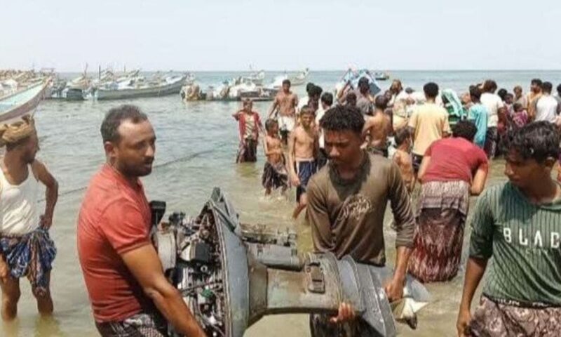 اليمن.. إجلاء 120 صياداً من حنيش بعد قصف حوثي