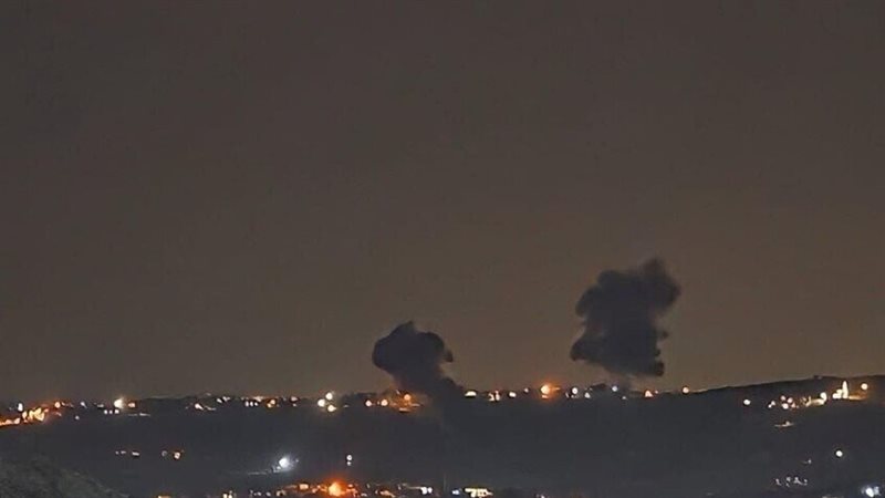 غارة إسرائيلية على منطقة وادي السلوقي جنوبي لبنان