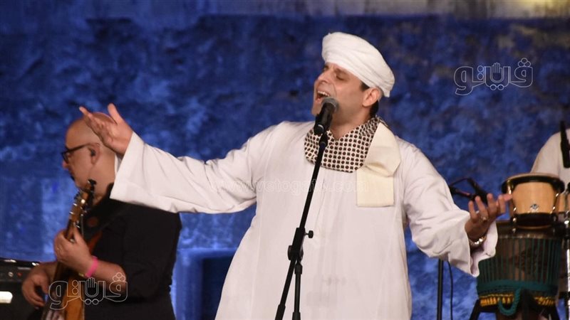 الشيخ محمود التهامي يبدع في مهرجان القلعة بـ«قمر سيدنا النبي» (فيديو وصور)